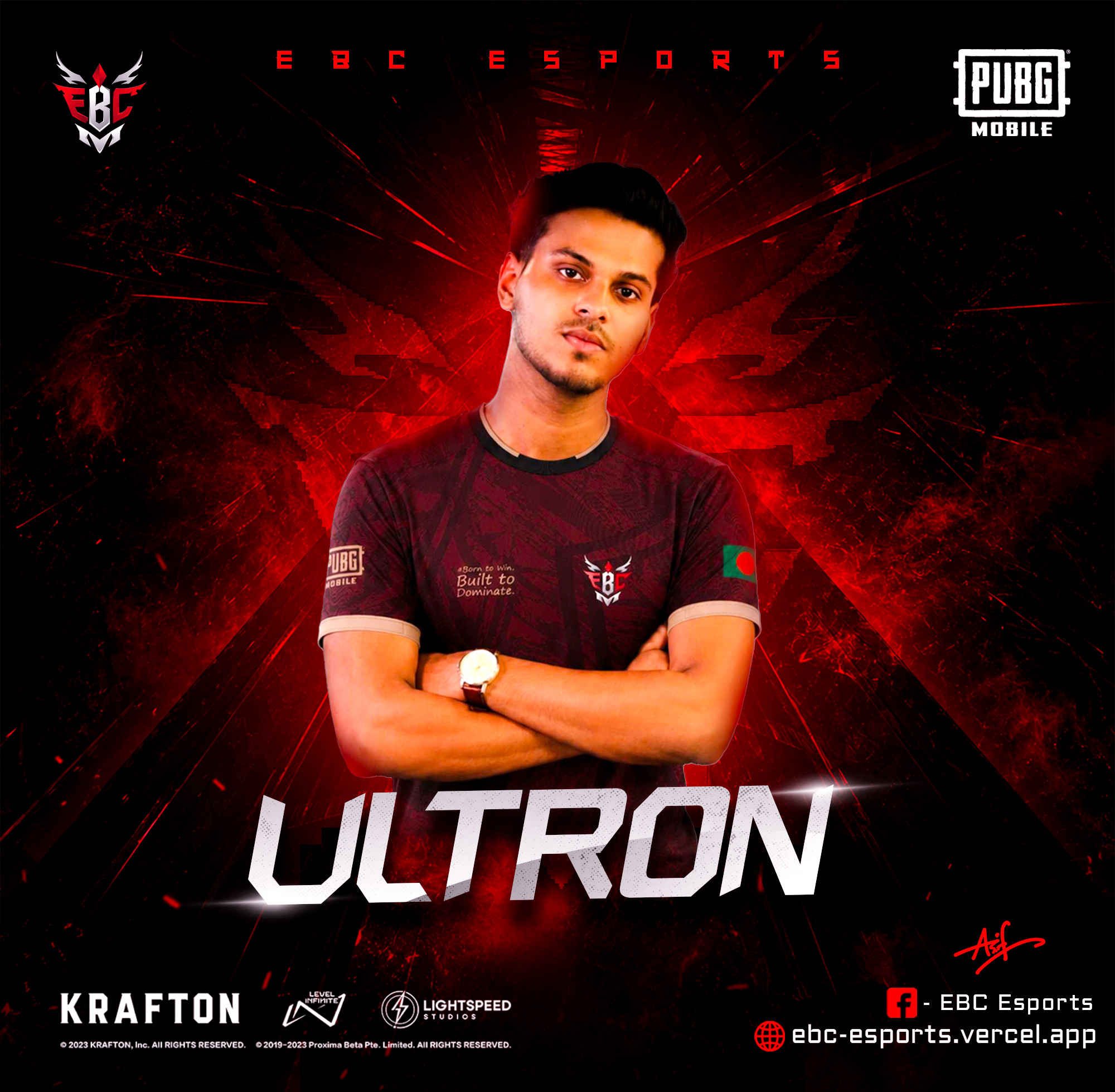 Ultron — Player Card — Social Media