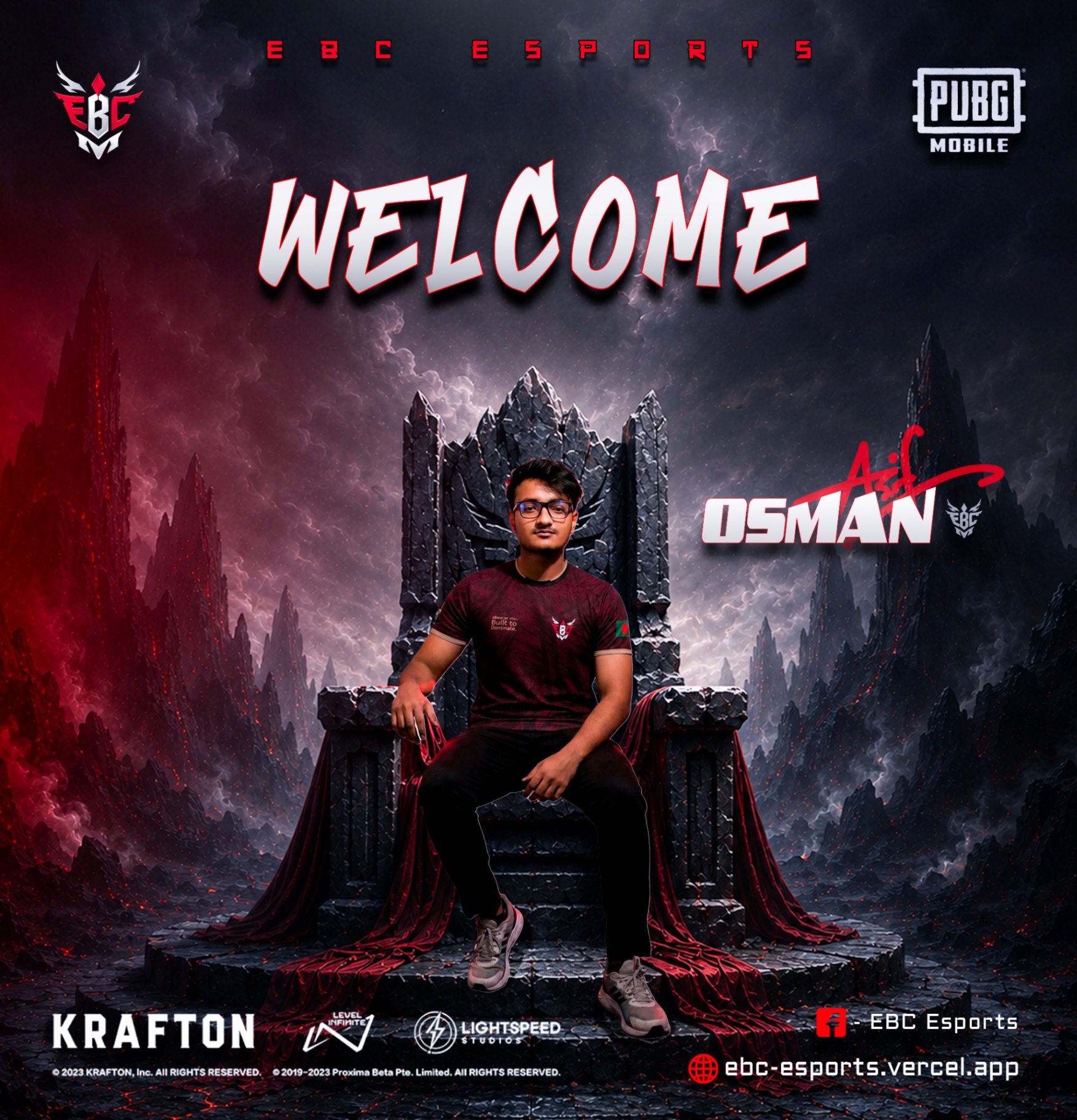 Welcome Osman — Signing Post — Social Media